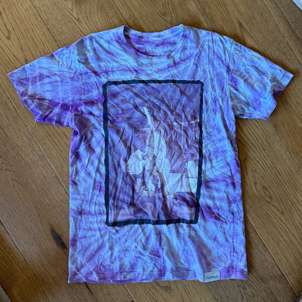 Diamond Supply Co Purple Short Sleeve Tee